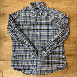 Polo Ralph Lauren Men's Blue Plaid Shirt